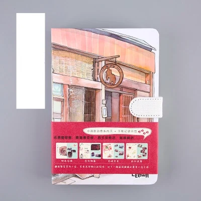 Kawaii A5 Тетрадь Записная Книга в твёрдом переплете дневник планировщик стационарный детская путешественника планировщик журнал школьников Подарочная записная книжка - Цвет: 015
