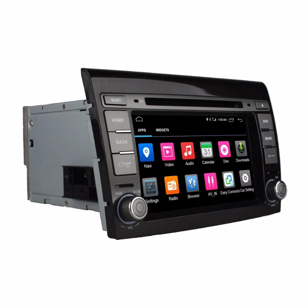 Автомобильный DVD-плеер HD 1024 Octa Core 2 Гб RAM Android 6 0 для Fiat Bravo 2007 2008 2009 2010 2011 2012 2013 2014 GPS
