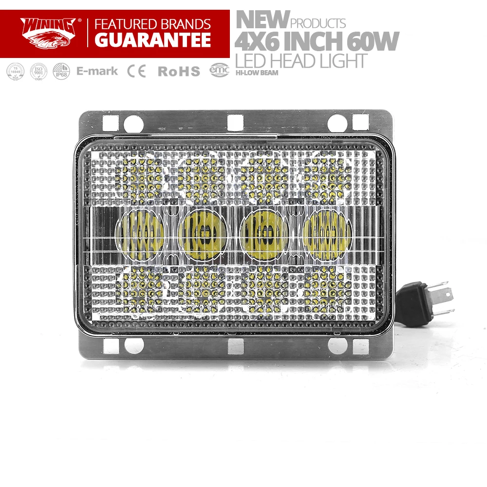 X1pc 4x6 светодиодный светильник дальнего/ближнего света заменяет Agco 30 3534510 72162190 3227332