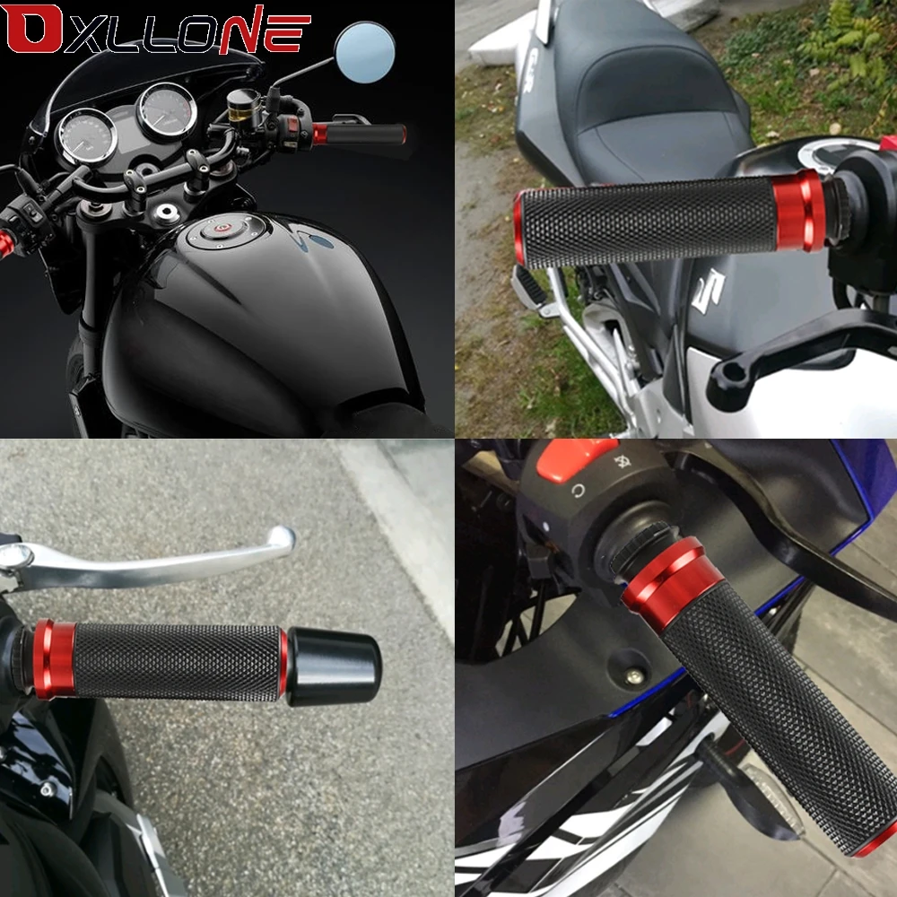 Рукоятка для мотоцикла алюминиевая рукоятка руля ручные колпачки kawasaki Z 250 300 650 750
