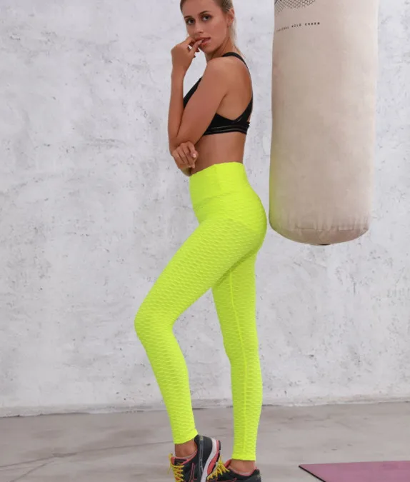 Для женщин леггинсы Butt Lift Push Up брюки плюс Размеры хип-до персик нижней Хорошее