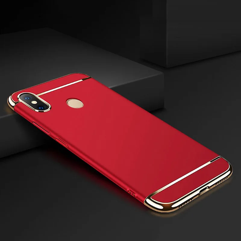 Red KaiNuEn Роскошные capinha, coque, чехол, чехол для Xiao mi Xio mi 8 mi 8 8se se Роскошная задняя крышка телефона жесткий пластик 3d милый - Цвет: Red