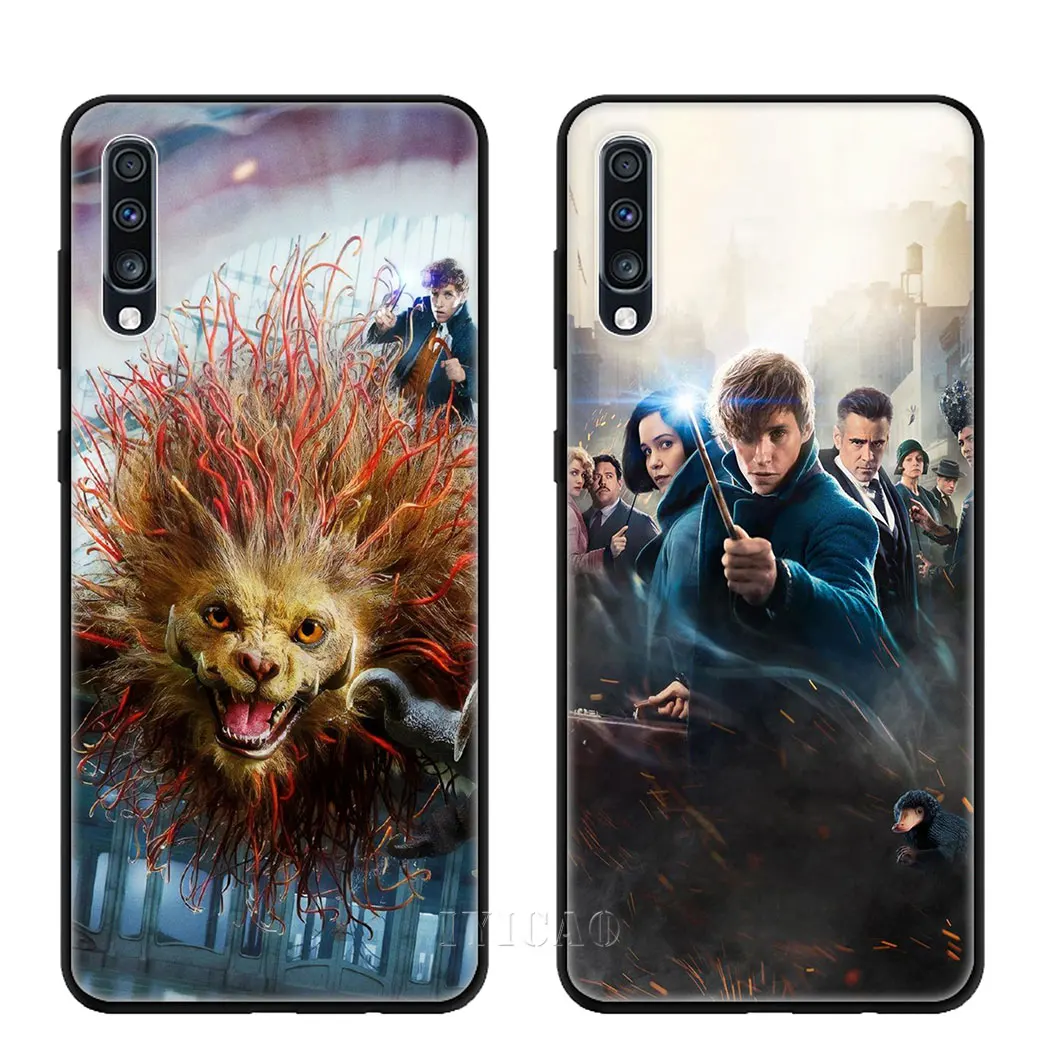 IYICAO Fantastic Beasts Soft Silicone Case for Samsung Galaxy A70 A50 A40 A30 A10 M10 M20 M30 Note 8 9 Phone | Мобильные телефоны и