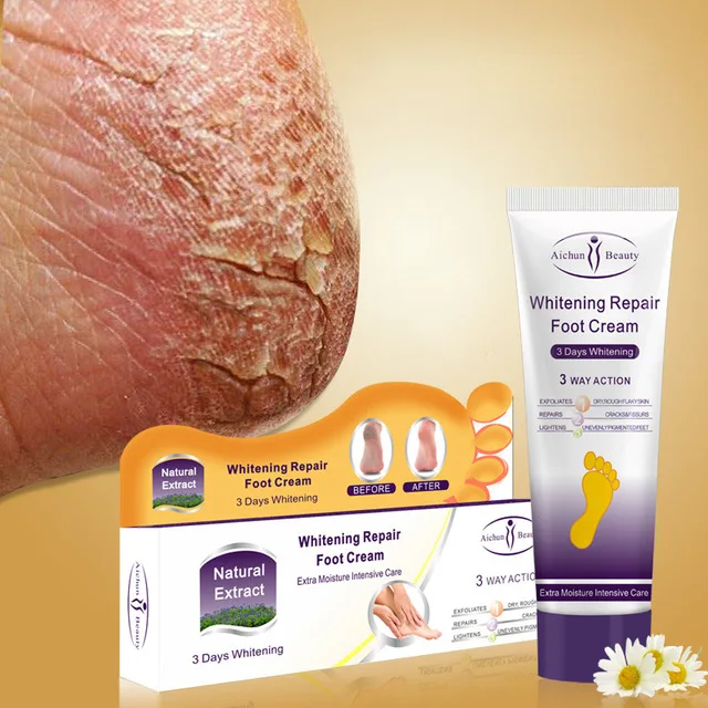 

Aichun Crack Heel Cream Repair Anti Crack Moisturizing Whitening Cream Foot Peeling Cracked Dry Hands Feet Skin Care 100g