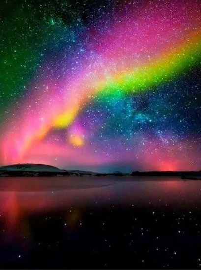 

5D DIY Diamond Painting Landscape Full Square Drill Diamond Rhinestone Embroidery Cross Stitch Sky Rainbow Decoration Home