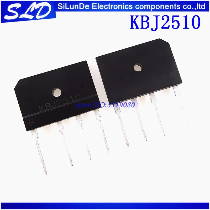 1 шт./лот KBJ2510 KBJ 2510 25A1000V DIP-4 Новый и оригинальный в наличии | Электроника