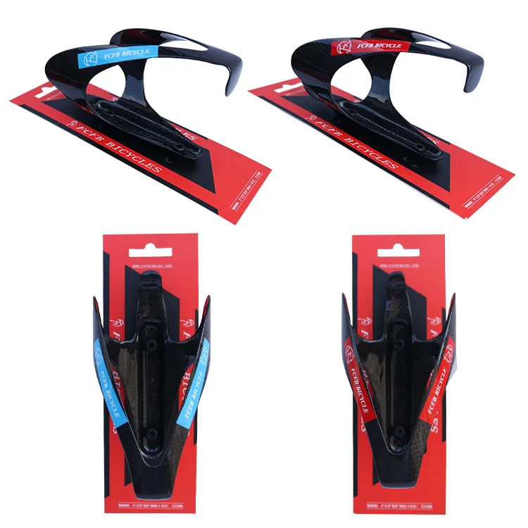 Клетка для бутылки FCFB красная синяя зеленая серебристая 3K полностью из