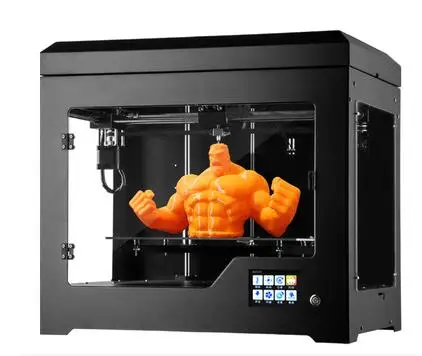 Промышленный Высокоточный 3d принтер большого размера бытовой металлический большой assemabled обучающий 3d принтер