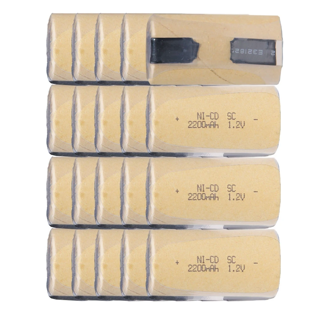 Реальная емкость для bosch dewalt metabo 20 шт. SC аккумулятор 1.2В SUBC аккумуляторы