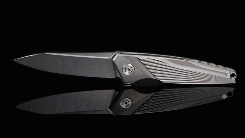 LOVOCOO BM76 Flipper folding knife M390 blade titanium handle Outdoor hunting knife Camping EDC tools Kitchenware fruit knife