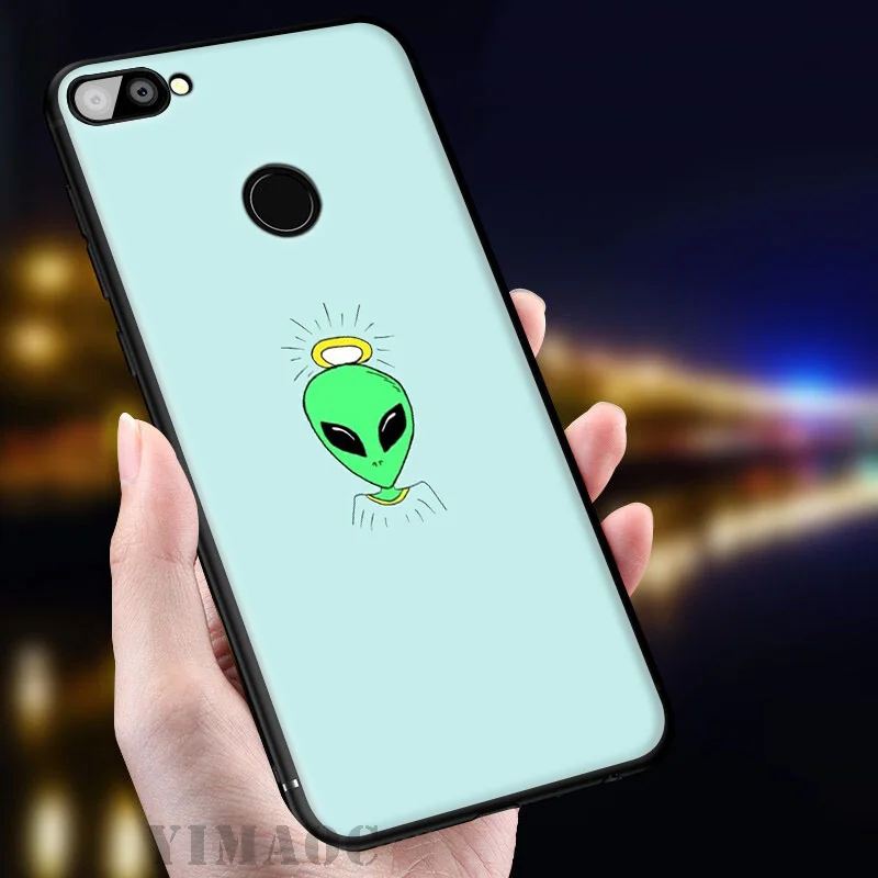 YIMAOC чужой считаем НЛО мягкий чехол для huawei Honor вид 20 10 8X8 8C 6A 7A 7X 7C Lite рro Y9 Y7 Y6 Prime 2018