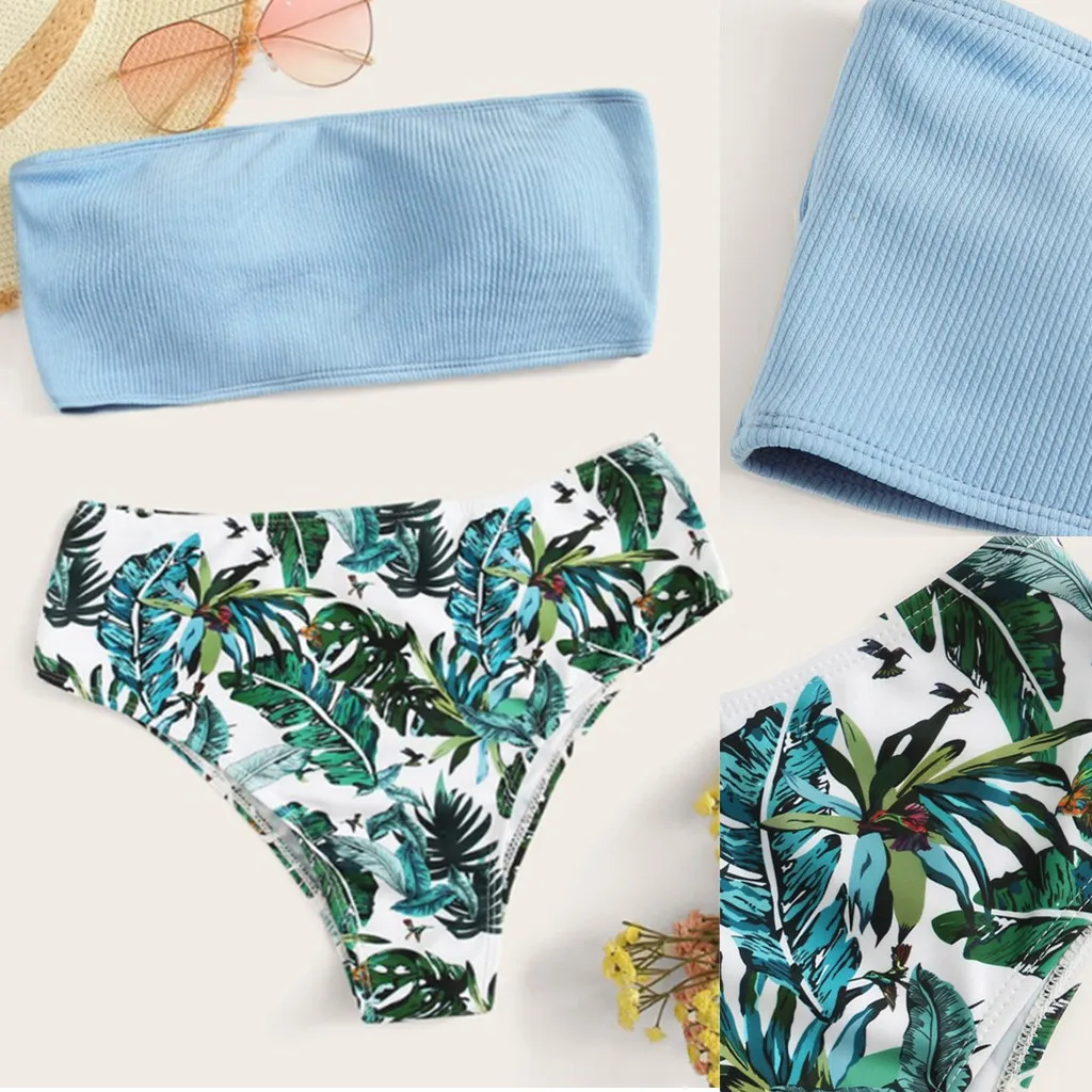 Женский купальник-бикини SAGACE однотонный бразильский купальник с открытыми