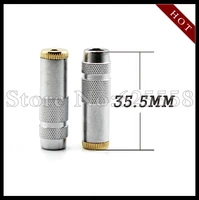 10x style gold plated 3 5mm female plug connector stereo audio male female plug jack connectors solder silver