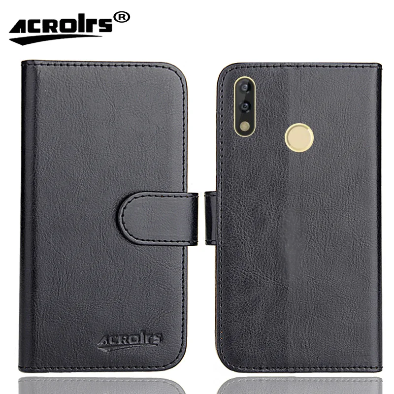 

Tecno Camon i Sky 3 Case 6.2" 6 Colors Flip Soft Leather Crazy Horse Phone Cover Stand Function Cases Credit Card Wallet