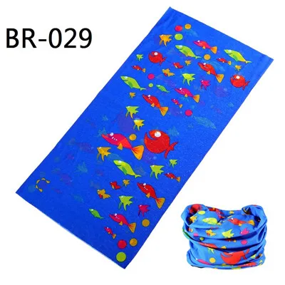 BR001-037, новейшая модель, бесшовная бандана для рыбалки, пешего туризма, велоспорта, волшебный шарф, много солнцезащитных шарфов для женщин и мужчин, маска бандана - Цвет: BR 029