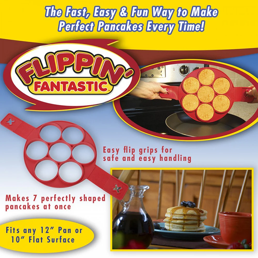 Для идеальных блинов яичное кольцо хлебная выпечка 7 полости антипригарный