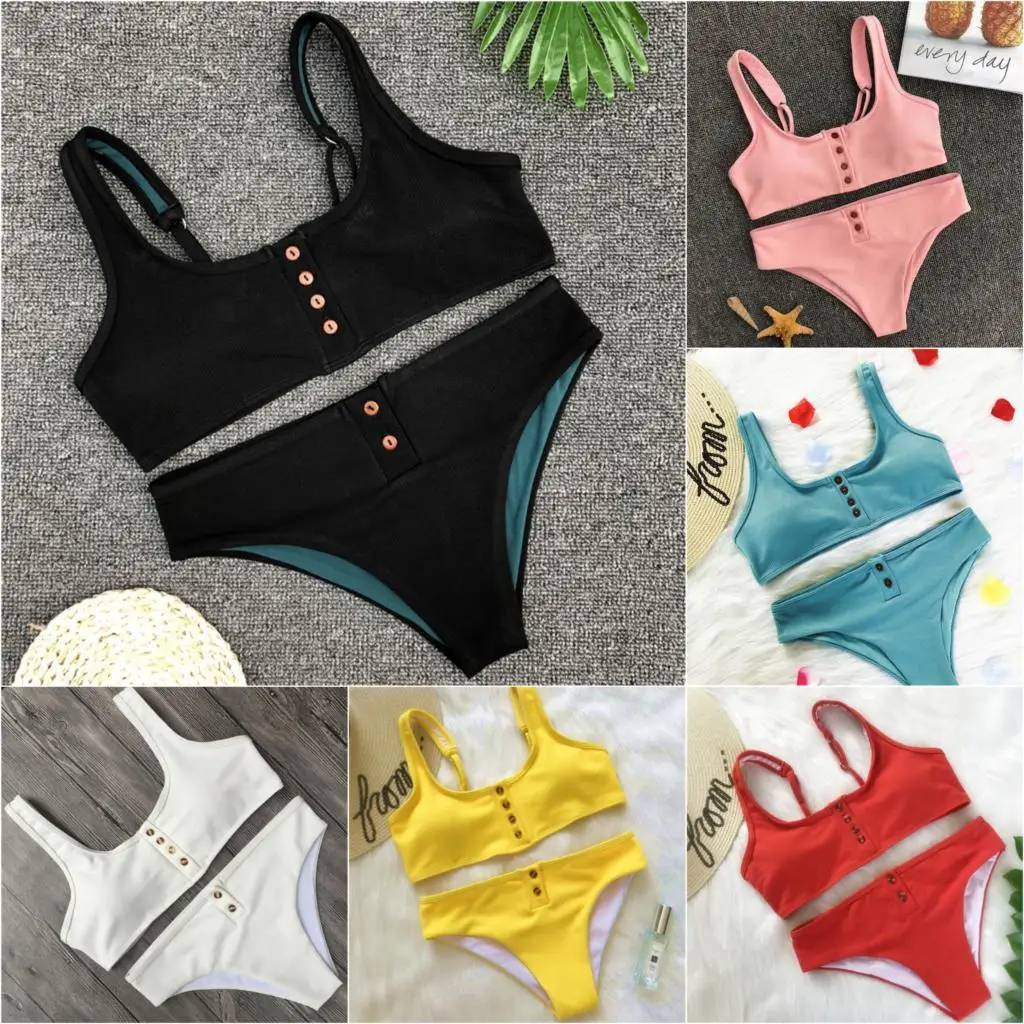 Бикини 2020 купальник женский купальный костюм Maillot De Bain Femme сексуальный чистый