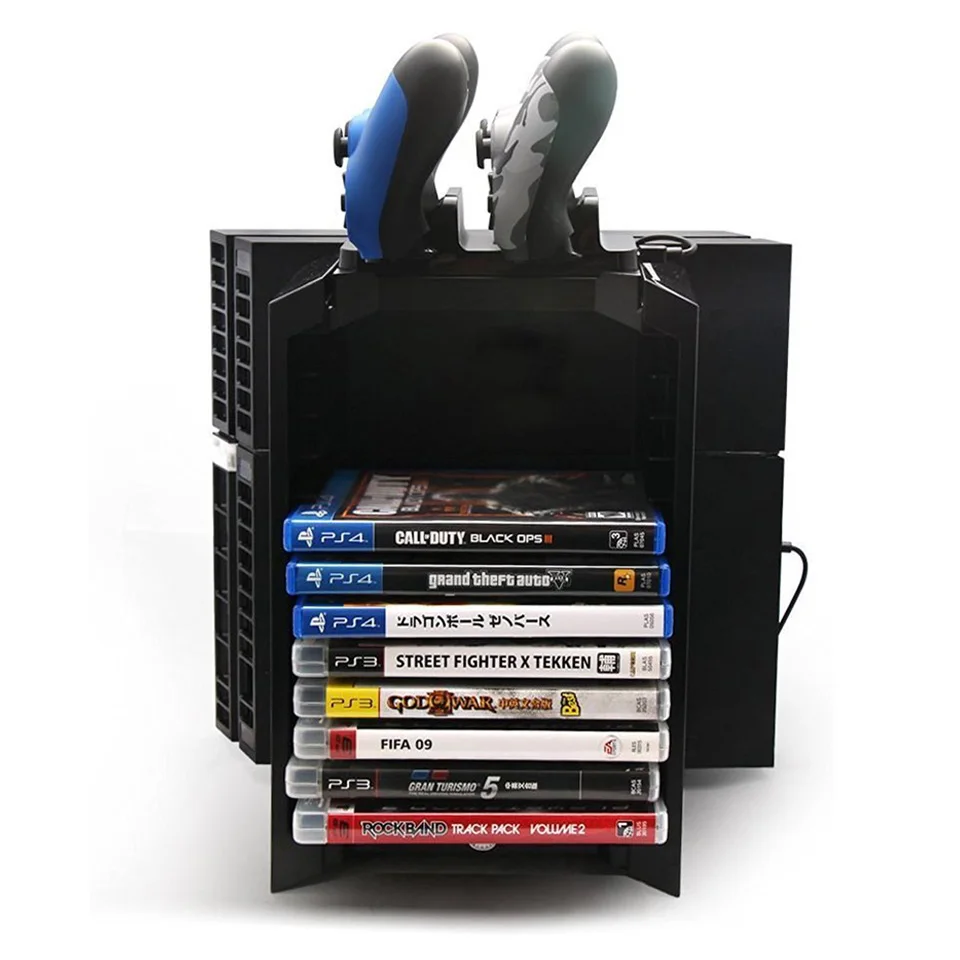Консоль PS4 Slim Pro многофункциональная Игровая приставка для хранения дисков с