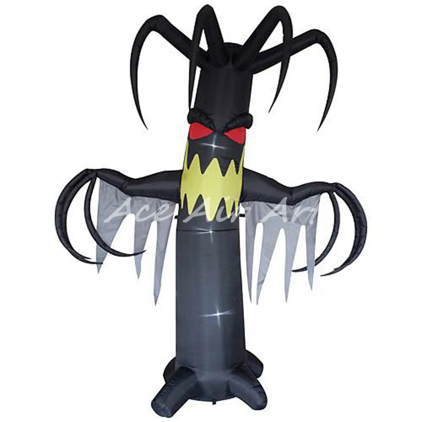 

amazed Spooky Ghost Airblown inflatable Tree made by AceAirArt for Halloween decoration