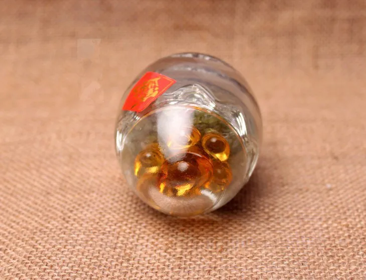 Украшение в форме тыквы из натурального хрусталя украшение на удачу для