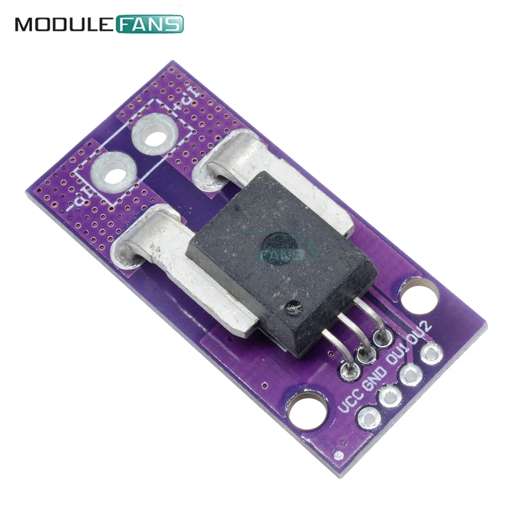 ACS758LCB ACS758LCB-050B-PFF-T датчика тока Холла модуль тока Diy Kit электронный модуль платы блока программного управления