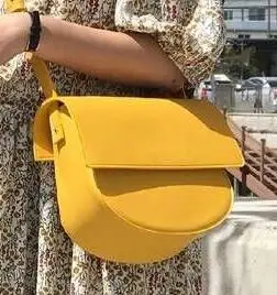 yellow Простой стиль женская маленькая сумка простая на одно плечо маленькая сумка милая сумка через плечо sheny78 - Цвет: yellow