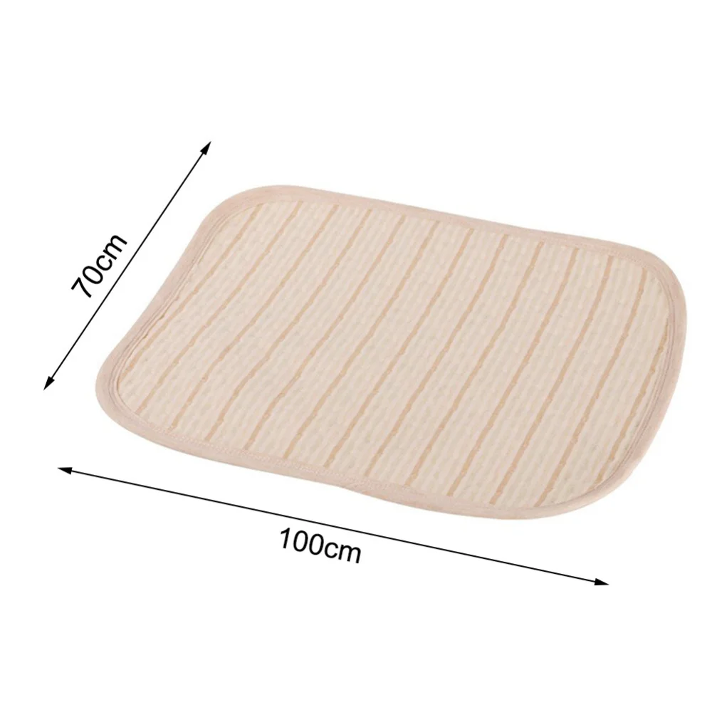 

Bed Mattress Protector Waterproof Folding Bed Sheet 100*70cm Infant Bedding Nappy Burp Incontinence Pad for Toddler Adult