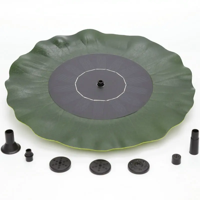 Плавающий лист с максимальной высотой распыления 70 см цветок лотоса для бассейна