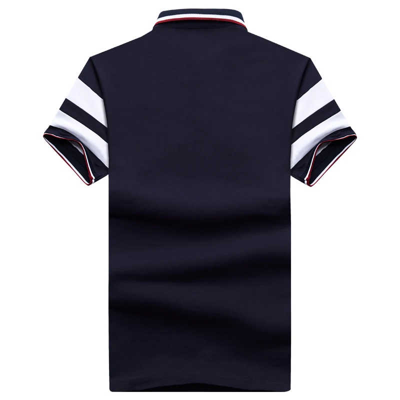 Мужская рубашка поло с коротким рукавом camisa Повседневная деловая из хлопка 1711 2019