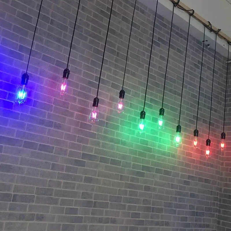 LumiParty E27 Светодиодный светильник в стиле ретро Эдисона лампа 220 В 40 Вт