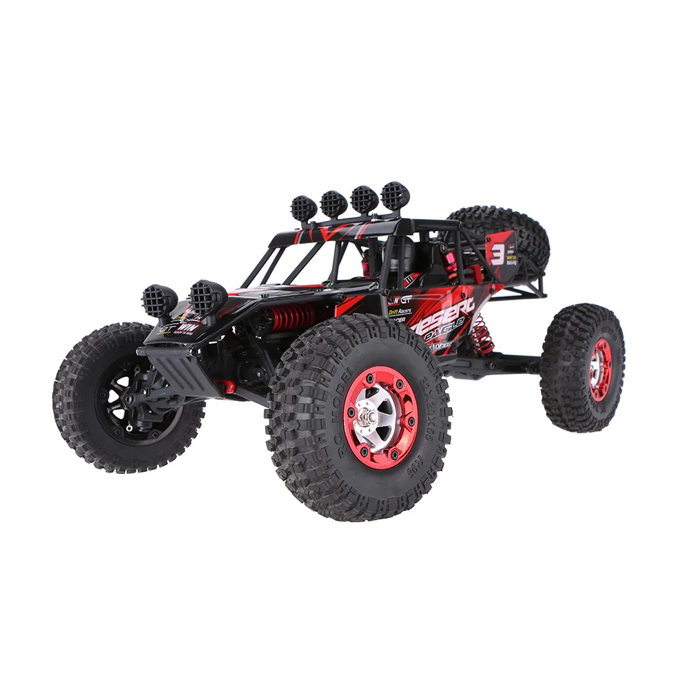 FY-03 дистанционный Conntrocl RC автомобиль 1:12 4WD 2,4G полномасштабный пустынный внедорожный автомобиль игрушки RC Рок Гусеничный внедорожник автомобильные подарки
