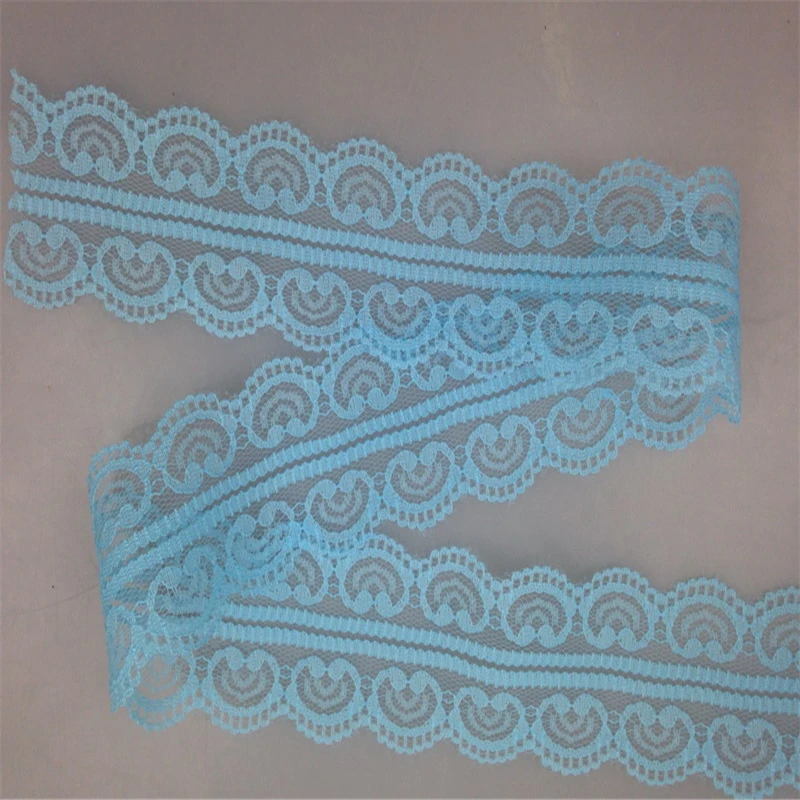 2015 Новый стиль 40 ММ Двустороннее Ремесла Вышитые Чистая Кружевной Отделкой Ленты