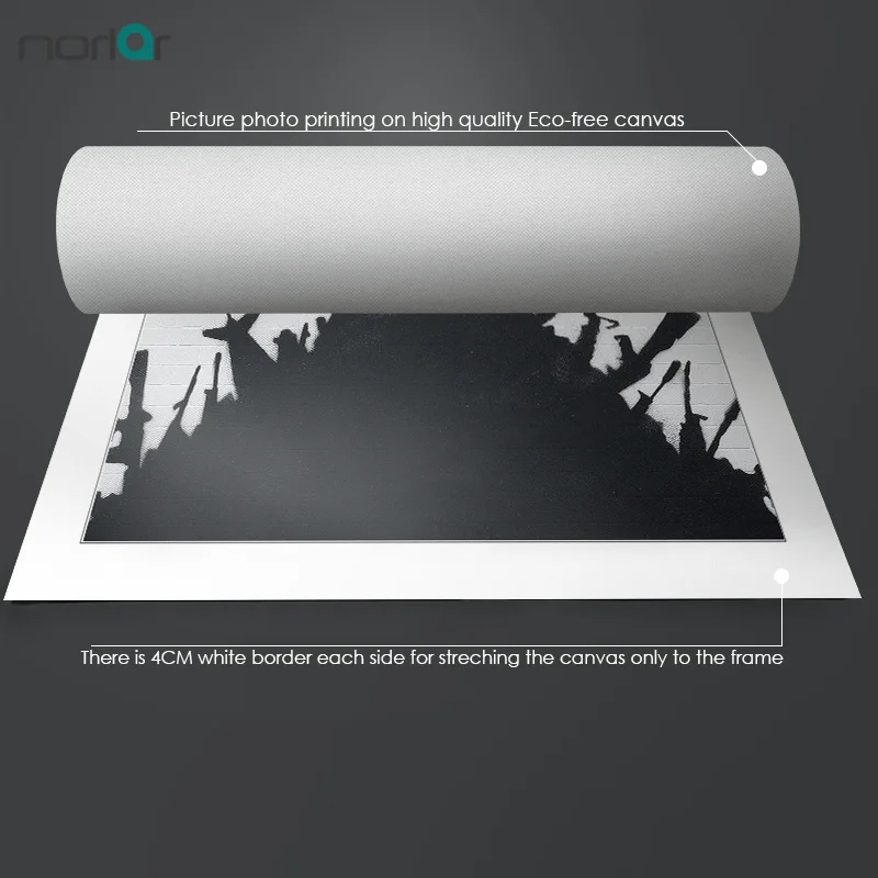 HD Печатный популярный банский уличный Искусство граффити Гангстер дети на