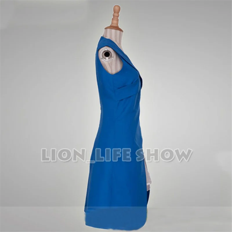 Платье Дейенерис Таргариен из Игры престолов синего цвета S-XL карнавальный