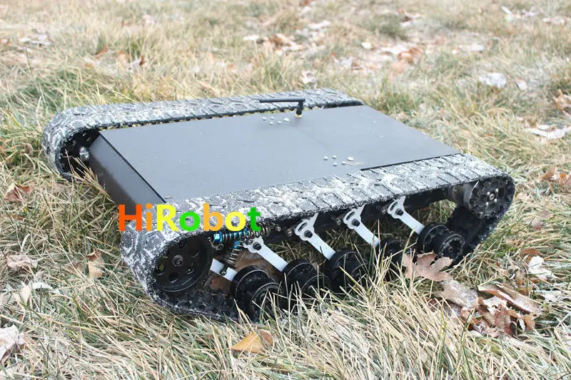 Caterpillar внедорожники гусеничный робот шасси резиновые гусеницы большая нагрузка