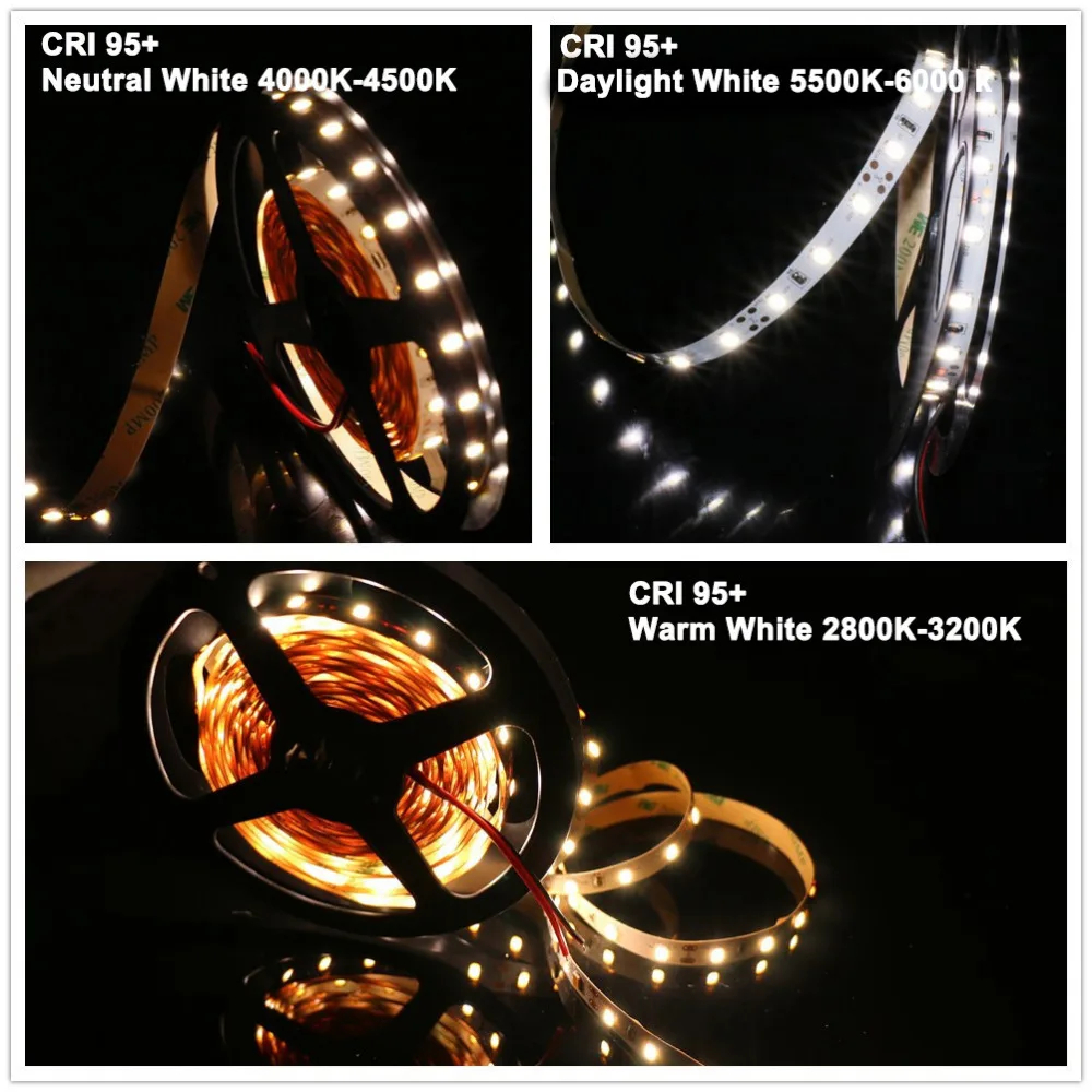 DIY LED U HOME High CRI Ra 95 + светодиодная полосветильник s SMD5630 теплый белый нейтральный