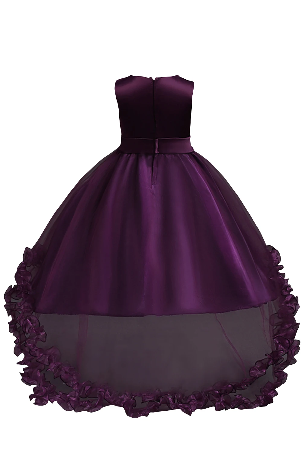 Женское платье принцессы Тиффани голубые платья с цветами для девочек из органзы