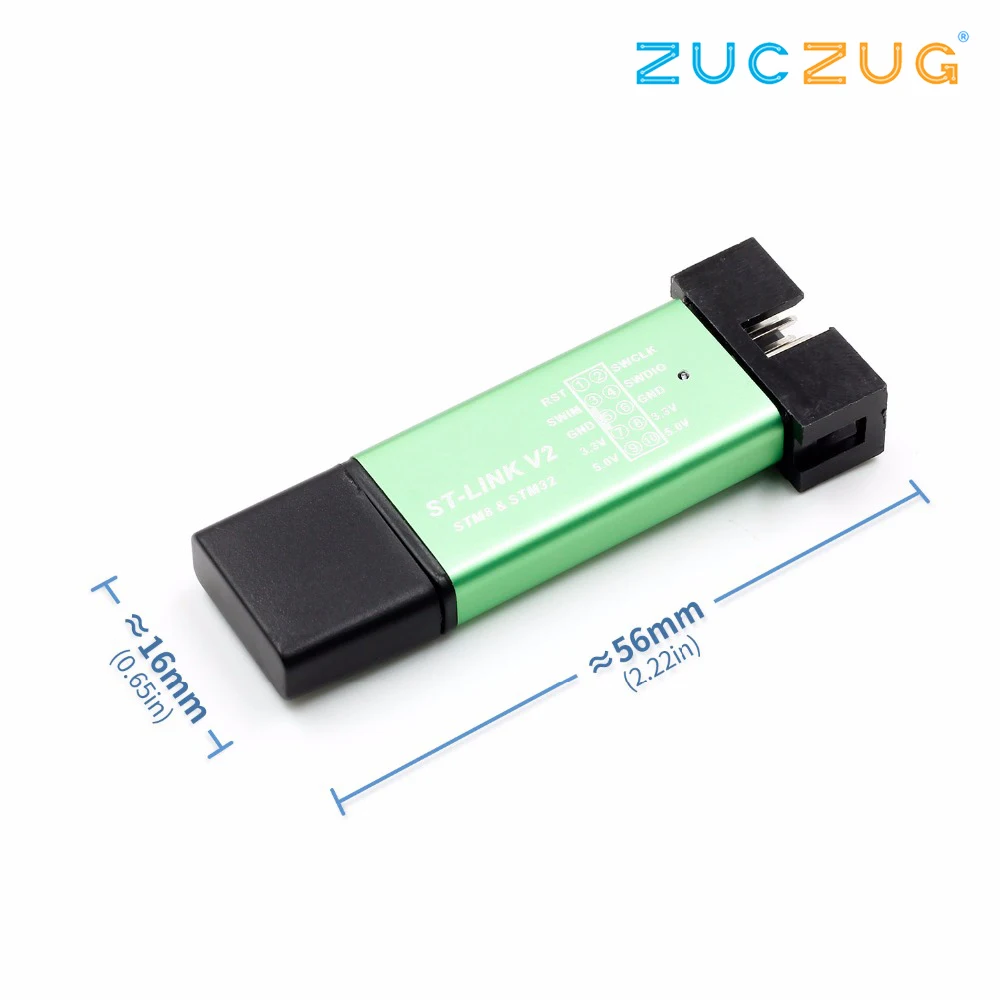 1 шт. ST LINK Stlink ST-Link V2 Mini STM8 STM32 симулятор скачать программист Программирование с крышкой A41