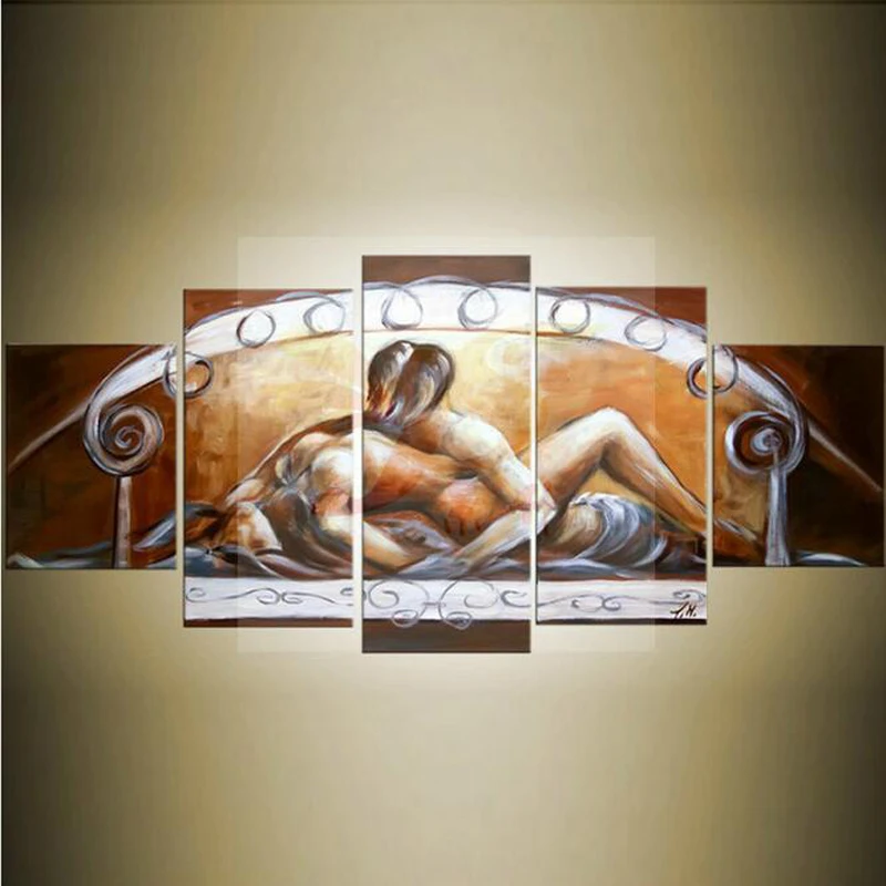 Ручная роспись современная абстрактная картина маслом на холсте декоративные