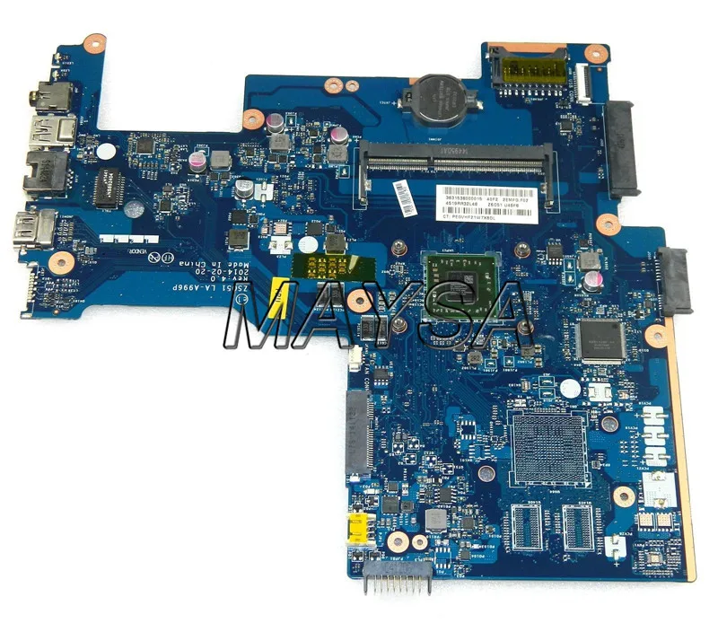 764264-501 подходит для HP 15-G серии Материнская плата для ноутбука ZS051 LA-A996P Rev: 4,0 a4-6210 материнская плата 90 дней гарантии