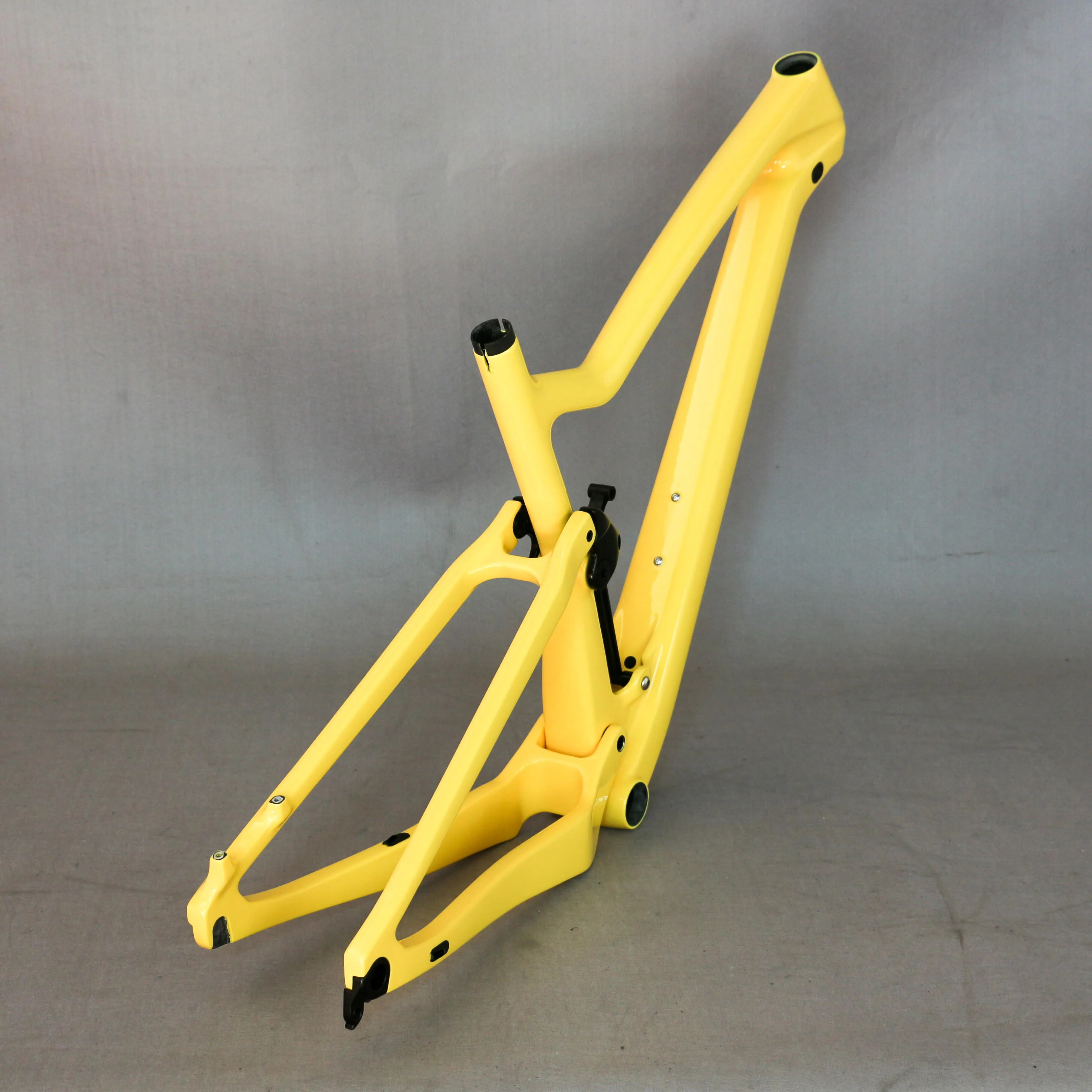 Free shipping new customized paint MTB frame full inner cable 27.5er lift XC mountain bike full suspension carbon frame fs027