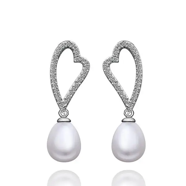 Parure bijoux имитация жемчуга белый Юбилейная продажа mariage juego de joyeria conjunto colar e brinco Dahu