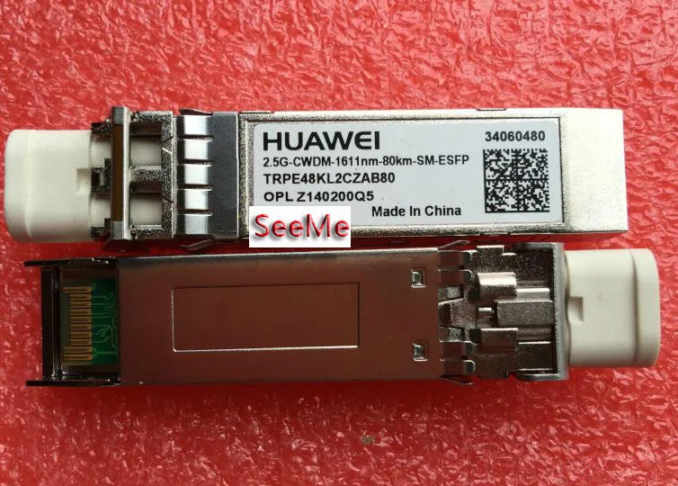

Оригинал HW TRPE48KL2CZAB80 2,5G-CWDM-1611NM-80KM-SM-ESFP