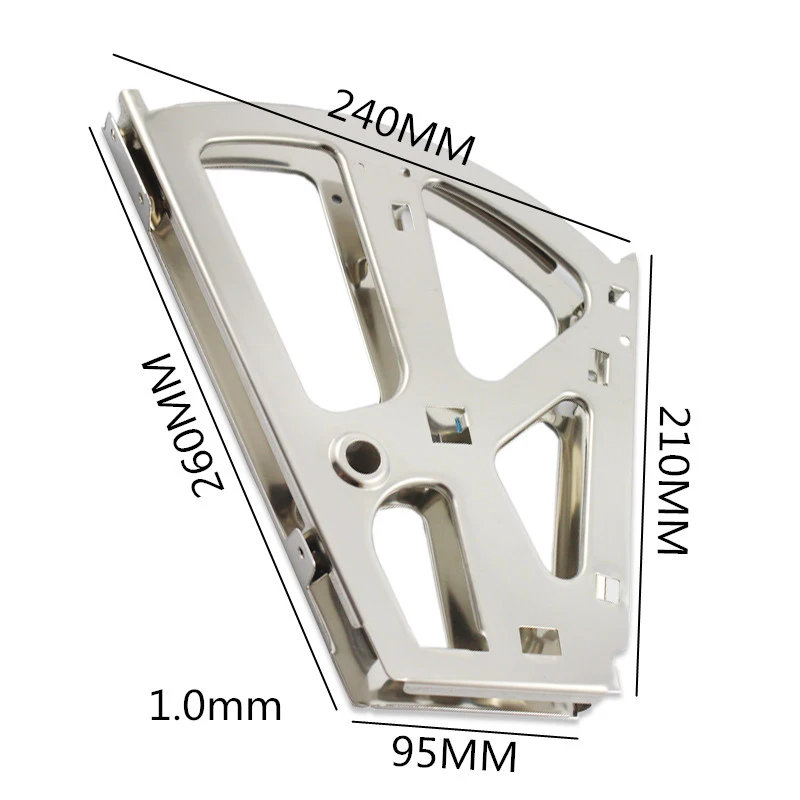 Фурнитура для обувного шкафа из нержавеющей стали откидной соединитель рамы