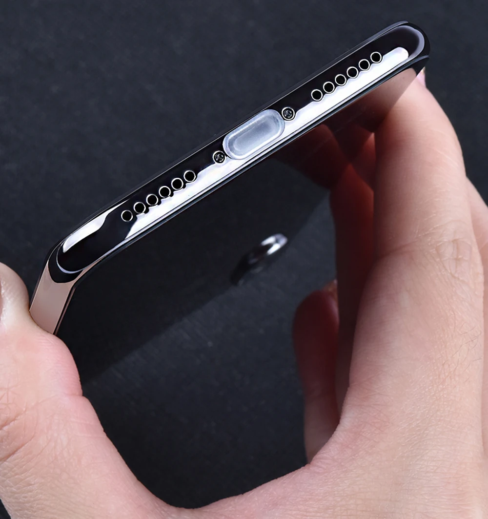 Чехол для iPhone 7 8 Plus X/XS / XR/Xs Max защита от пыли из мягкого силикона 2 упаковки