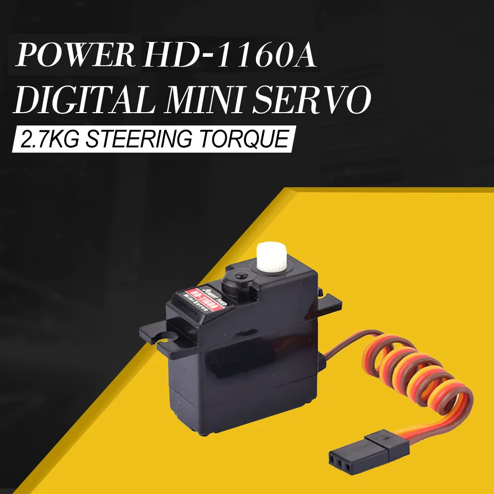 Power HD цифровой пластиковый сервопривод с поворотным моментом 3 кг для багги