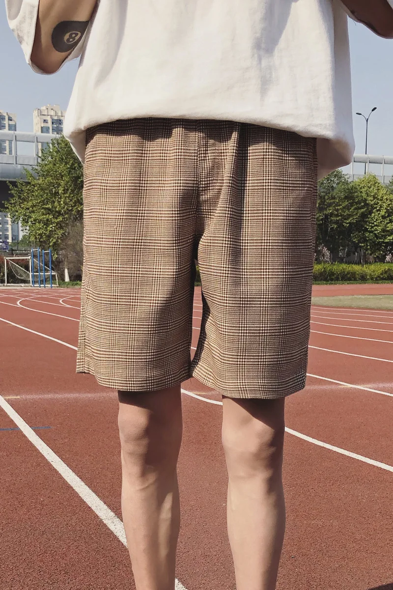 Японский стиль летние мужские шорты винтажные свободные Шорты повседневные