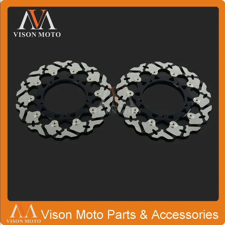 Передний плавающий тормозной диск ротор для Yamaha YZF R6 05-14 R1 07-14 FZ8 10-13 FAZER 8 XTZ1200 SUPER TENERE