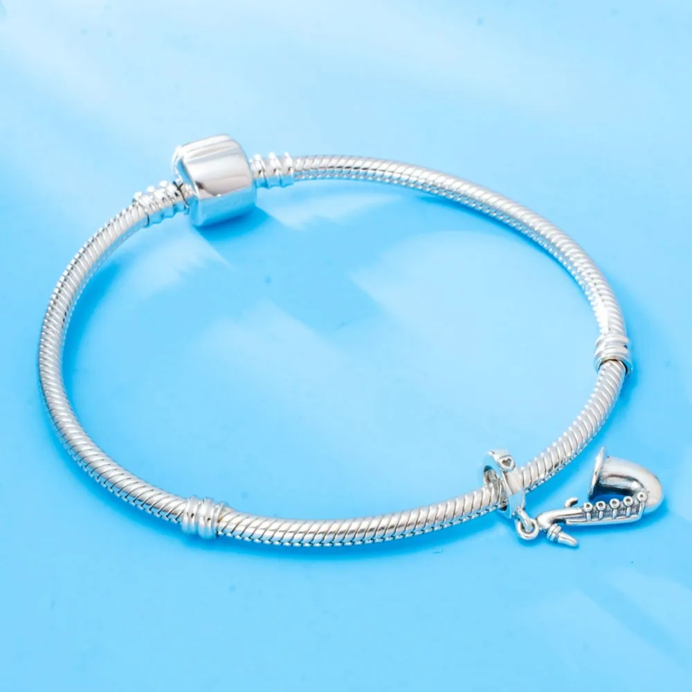 Бусины Soulbead подвески серебряные подходят для браслета Pandora любителей музыки