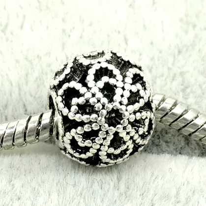 TTBEADS 1 шт Ретро Серебряный Европейский Шарм бусы подходит ожерелье браслет